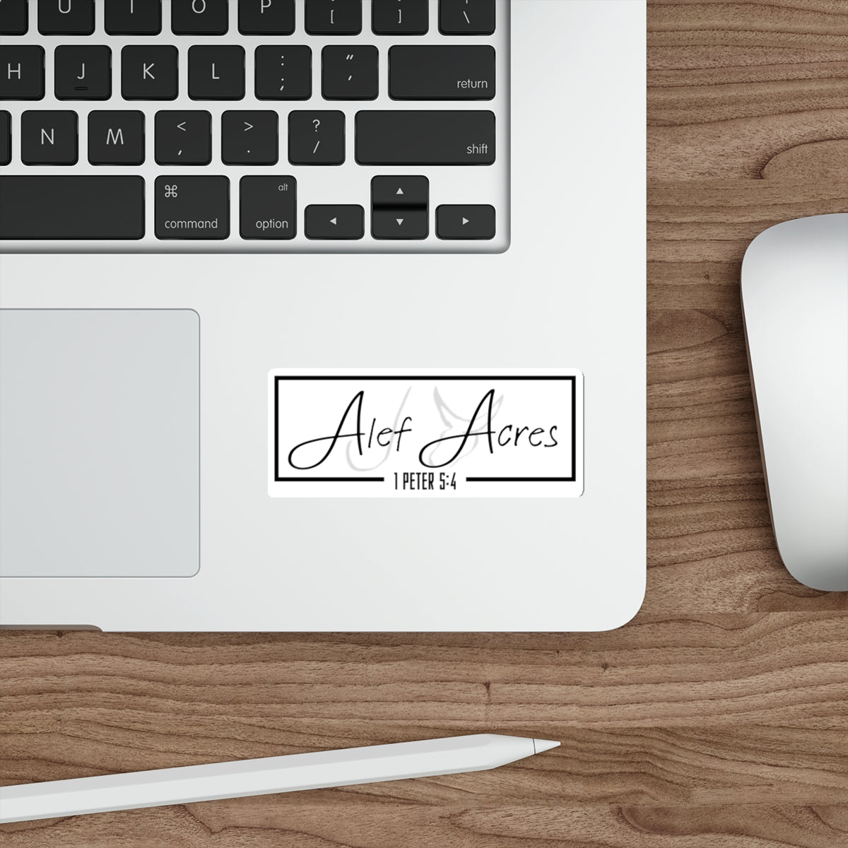 Alef Acres Rectangular Sticker